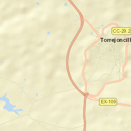 Torrejoncillo Street Map