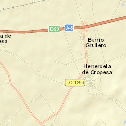 Herreruela de Oropesa Street Map