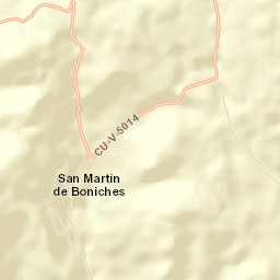 San Martín de Boniches Street Map