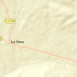 La Yesa Street Map