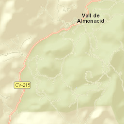 Vall de Almonacid Street Map