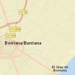 Burriana Street Map
