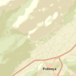 Pollença Street Map
