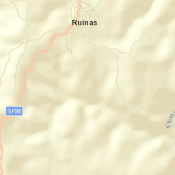 Ruinas Street Map