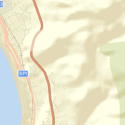 Praia a Mare Street Map