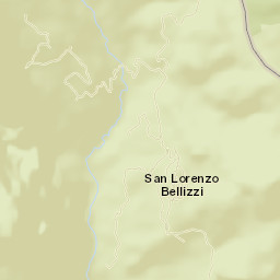 San Lorenzo Bellizzi Street Map