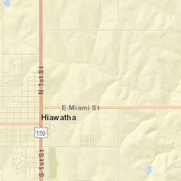 Hiawatha Street Map