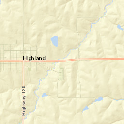 Highland Street Map