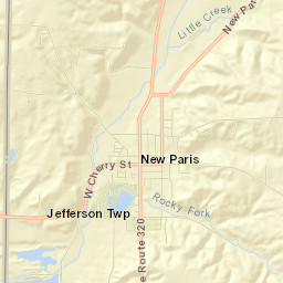 New Paris Street Map