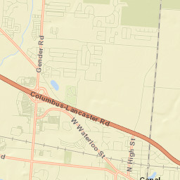 Canal Winchester Street Map