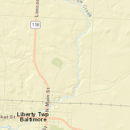 Baltimore Street Map