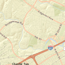 Parkside Street Map