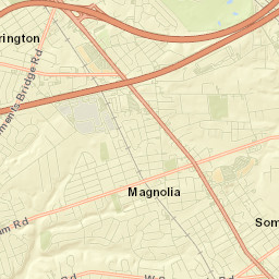 Lawnside Street Map