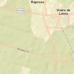 Vieira de Leiria Street Map