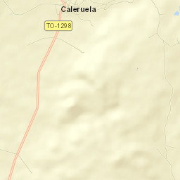 Caleruela Street Map