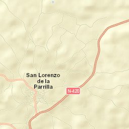 San Lorenzo de la Parrilla Street Map