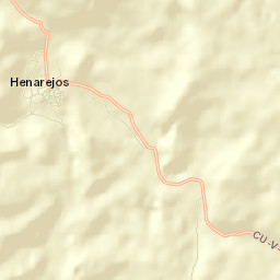 Henarejos Street Map