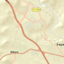 Altura Street Map