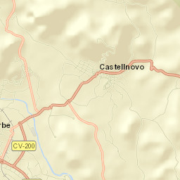 Castellnovo Street Map