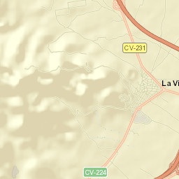 Villavieja Street Map