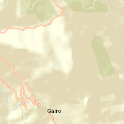 Gairo Sant'Elena Street Map