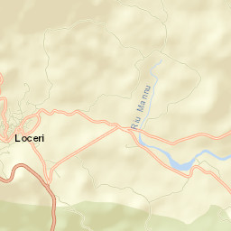Loceri Street Map