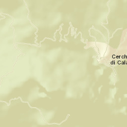 Cerchiara di Calabria Street Map