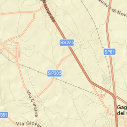 Montesardo Street Map