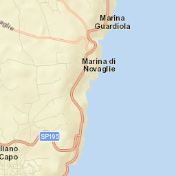 Gagliano del Capo Street Map