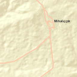 Mihalıçcık İlçesi Street Map