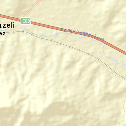 Yıldızeli İlçesi Street Map