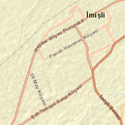Imishli Street Map