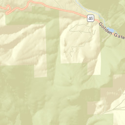 3840 Golden Gate Canyon Road, Black Hawk Street Map