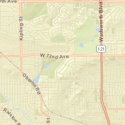 10034-10064 W 68th Way Arvada CO Street Map