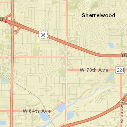 1101 West 62nd Avenue, Denver, CO Street Map