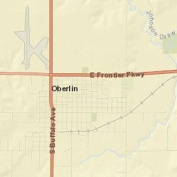 Oberlin Street Map