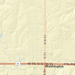 Washington Street Map