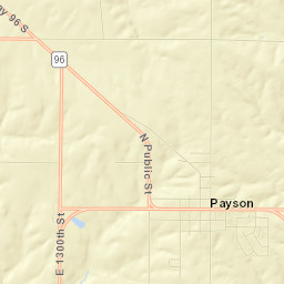Payson Street Map