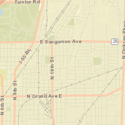 Grandview Street Map