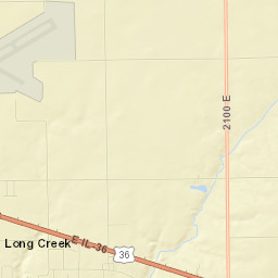 Long Creek Street Map