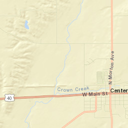 Centerville Street Map