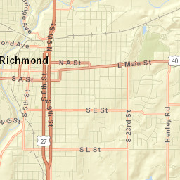 351 Henley Rd S Richmond IN 47374 Street Map