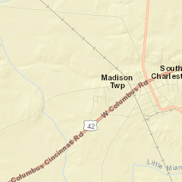 South Charleston Street Map