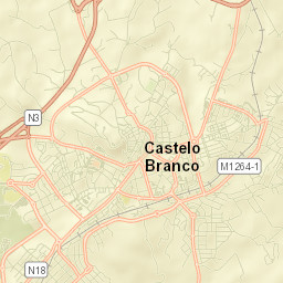 Castelo Branco Street Map
