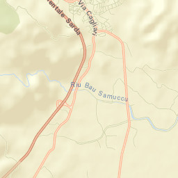 Bari Sardo Street Map