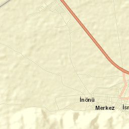 İnönü Street Map