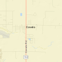 Covelo Street Map