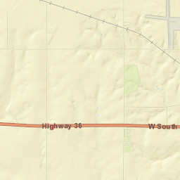 Jewell County Street Map