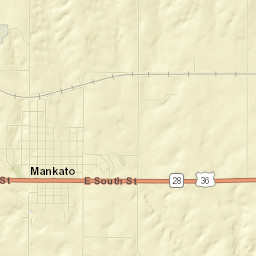 Mankato Street Map