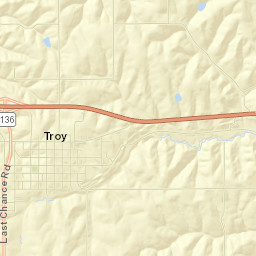 Troy Street Map